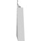Ekena Millwork Acorn Architectural Grade PVC Pediment, 72"W x 18"H x 2-3/4"P (Pitch 6/12) PEDPS072X180ACR00 - alternate 3